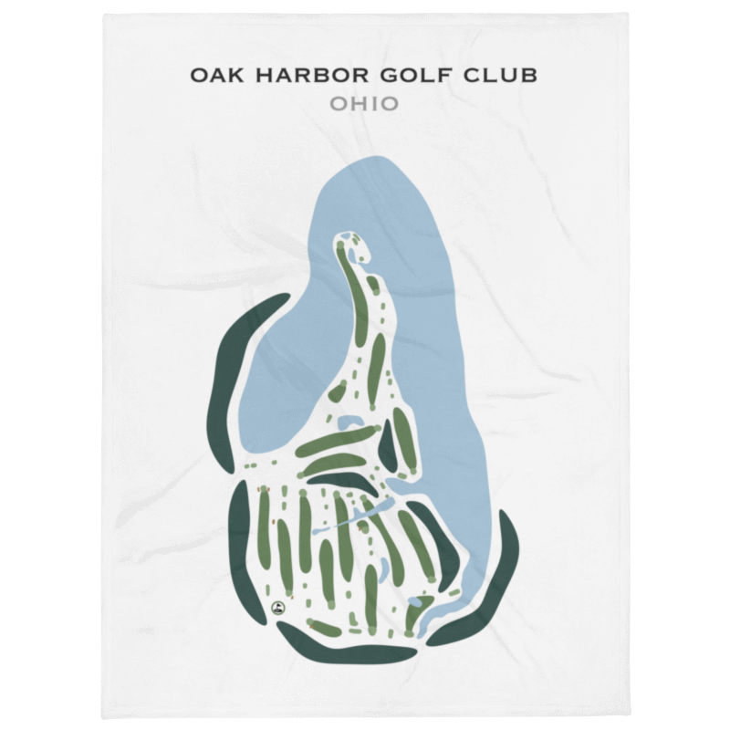 Oak Harbor Golf Club, Ohio - Printed Golf Courses