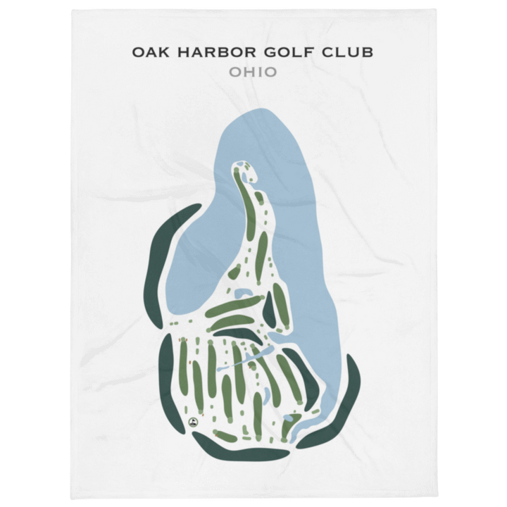Oak Harbor Golf Club, Ohio - Printed Golf Courses