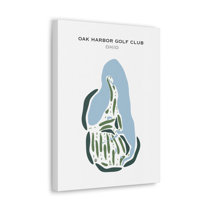 Oak Harbor Golf Club, Ohio - Printed Golf Courses