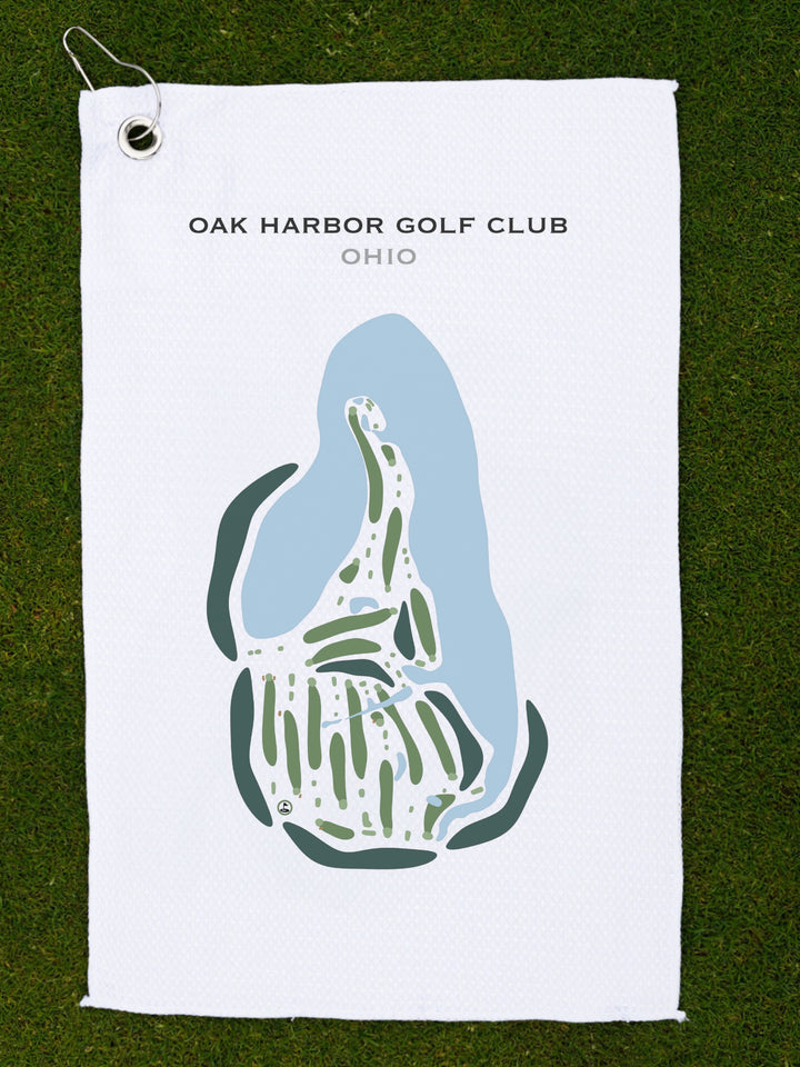 Oak Harbor Golf Club, Ohio - Printed Golf Courses