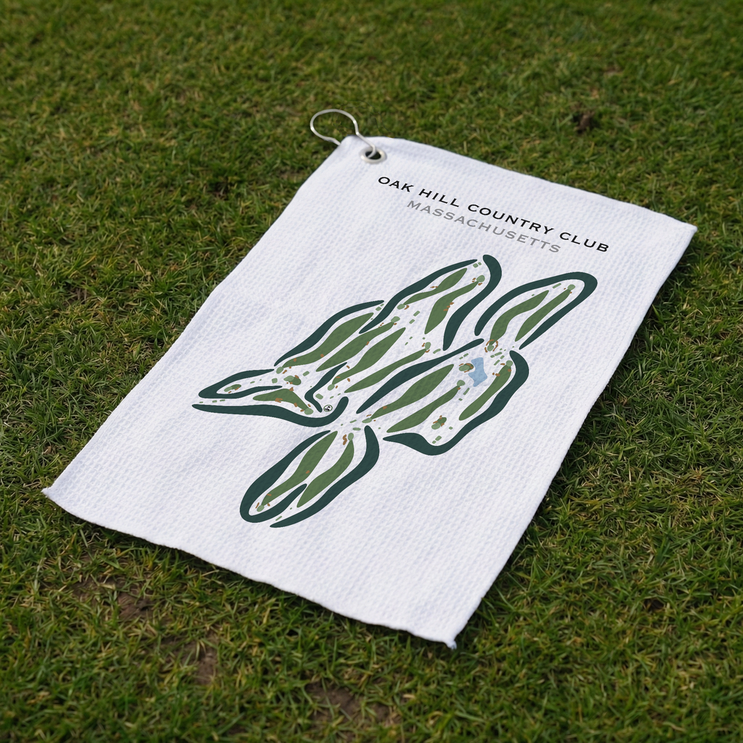 Oak Hill Country Club, Massachusetts - Printed Golf Courses