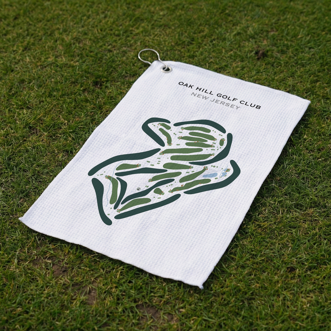 Oak Hill Golf Club, New Jersey - Printed Golf Course
