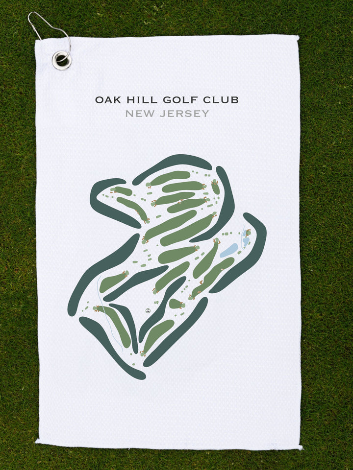 Oak Hill Golf Club, New Jersey - Printed Golf Course