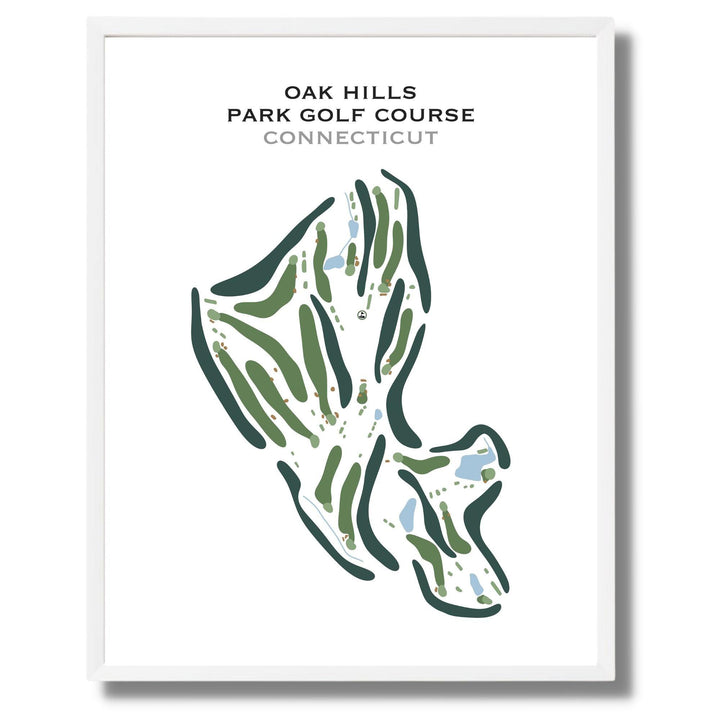 Oak Hills Park Golf Course, Connecticut - Golf Course Prints