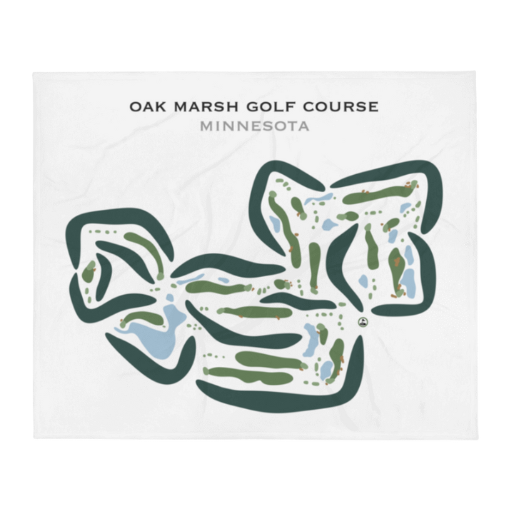 Oak Marsh Golf Course, Minnesota - Printed Golf Courses