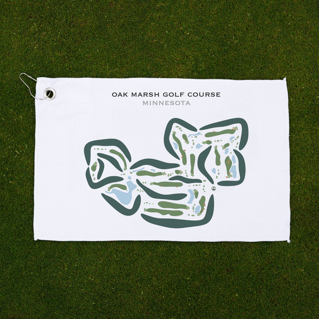 Oak Marsh Golf Course, Minnesota - Printed Golf Courses