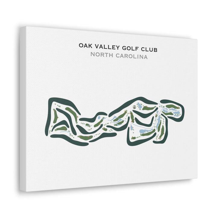 Oak Valley Golf Club, North Carolina - Printed Golf Courses