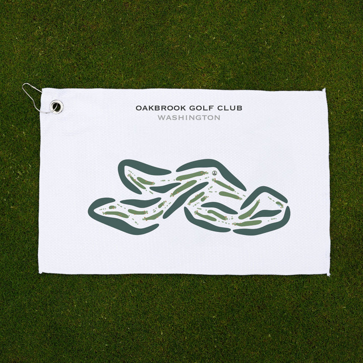 Oakbrook Golf Club, Washington - Printed Golf Courses