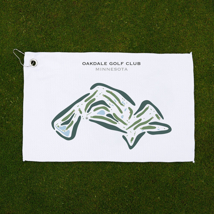 Oakdale Golf Club, Minnesota - Printed Golf Courses