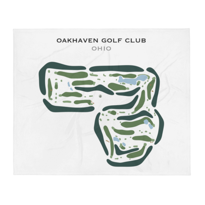 Oakhaven Golf Club, Ohio - Printed Golf Courses