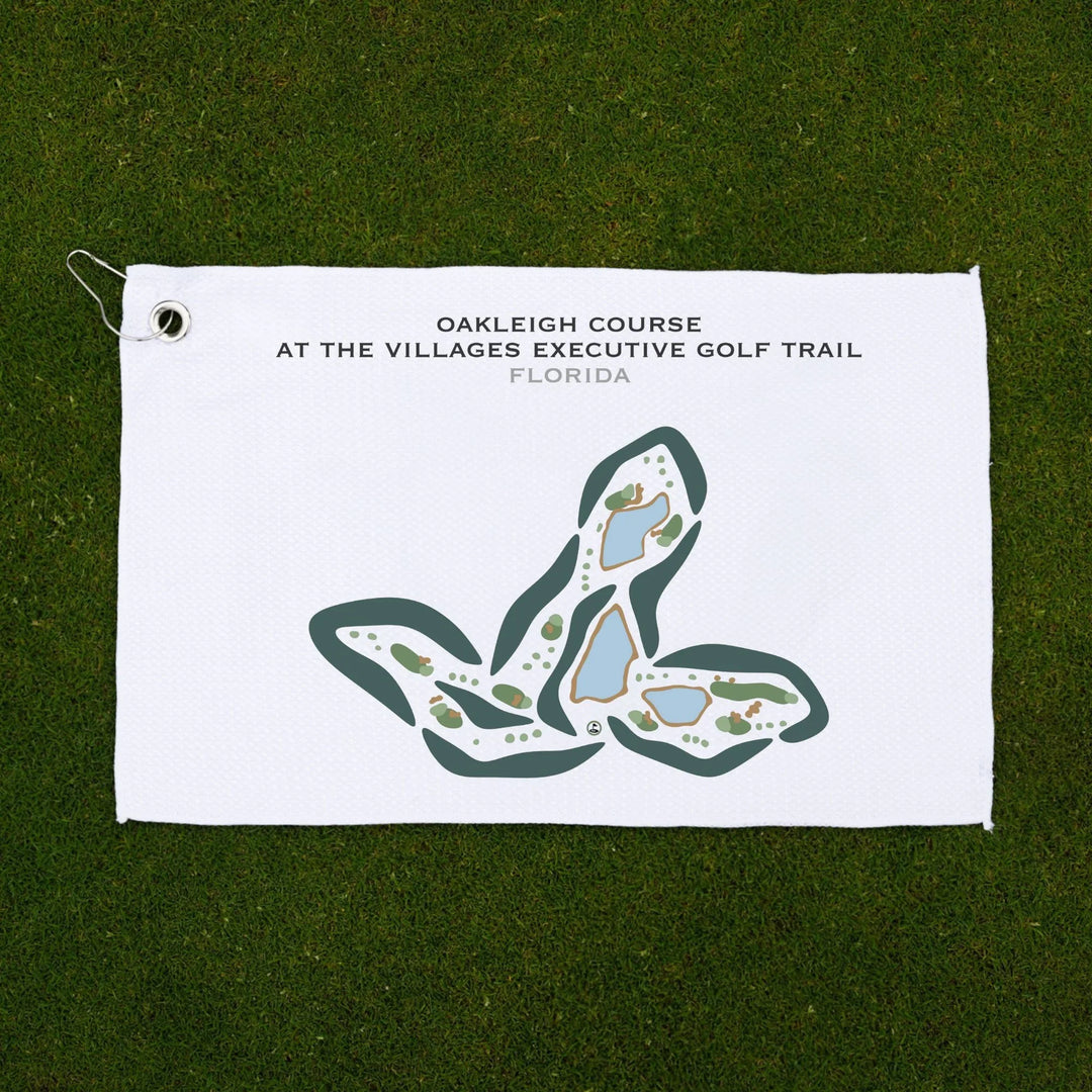 Oakleigh Course at The Villages Executive Golf Trail, Florida - Printed Golf Courses