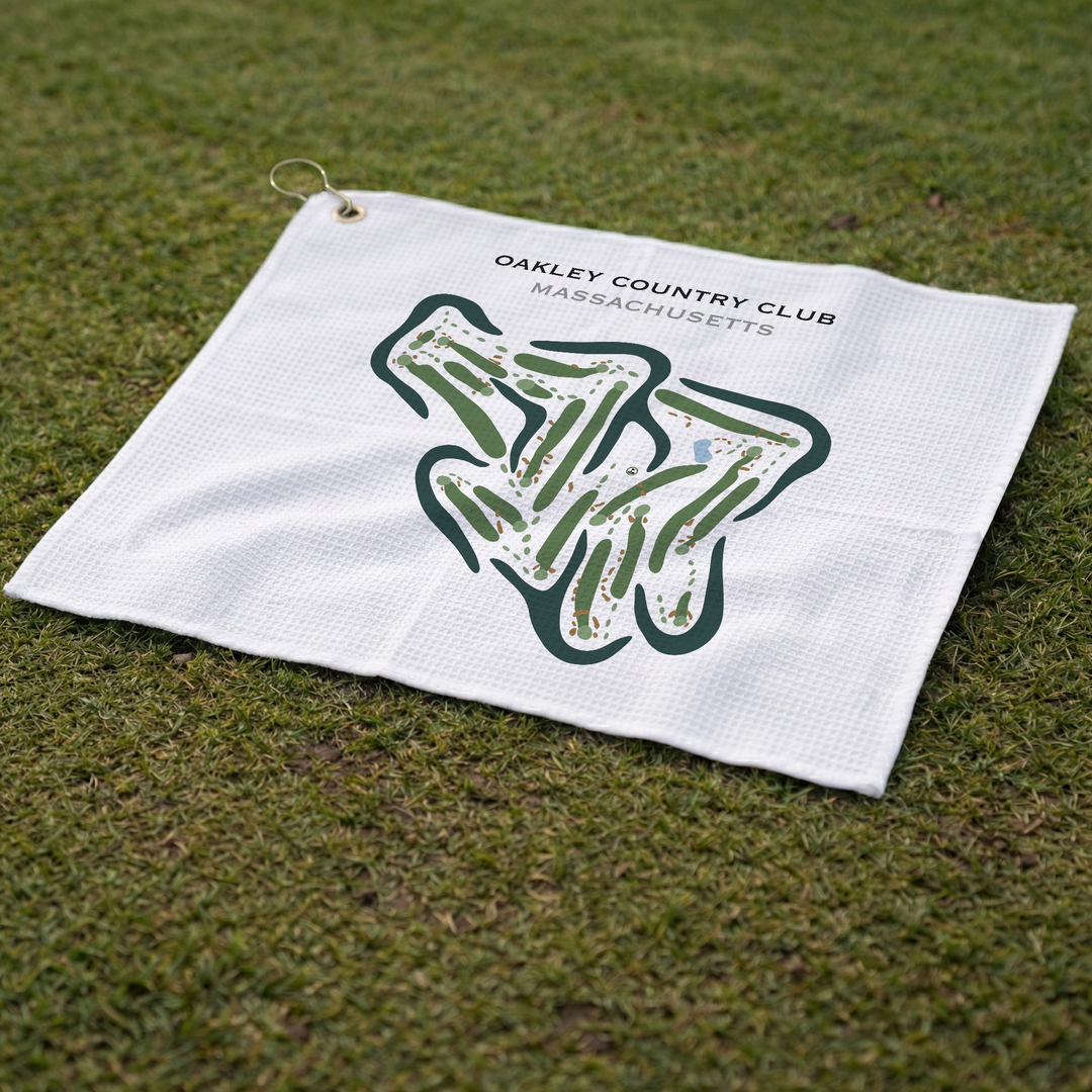 Oakley Country Club, Massachusetts - Printed Golf Courses