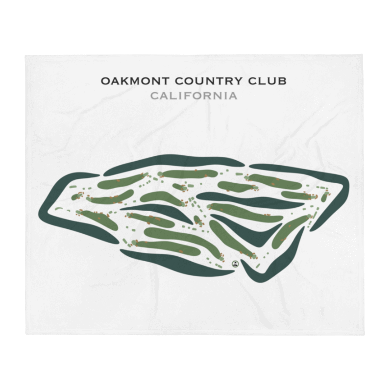 Oakmont Country Club, California - Printed Golf Courses