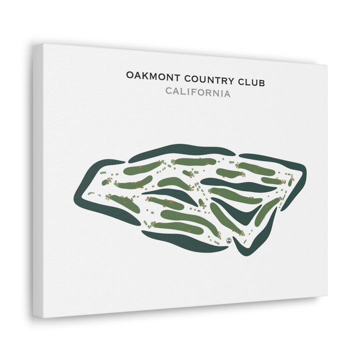 Oakmont Country Club, California - Printed Golf Courses