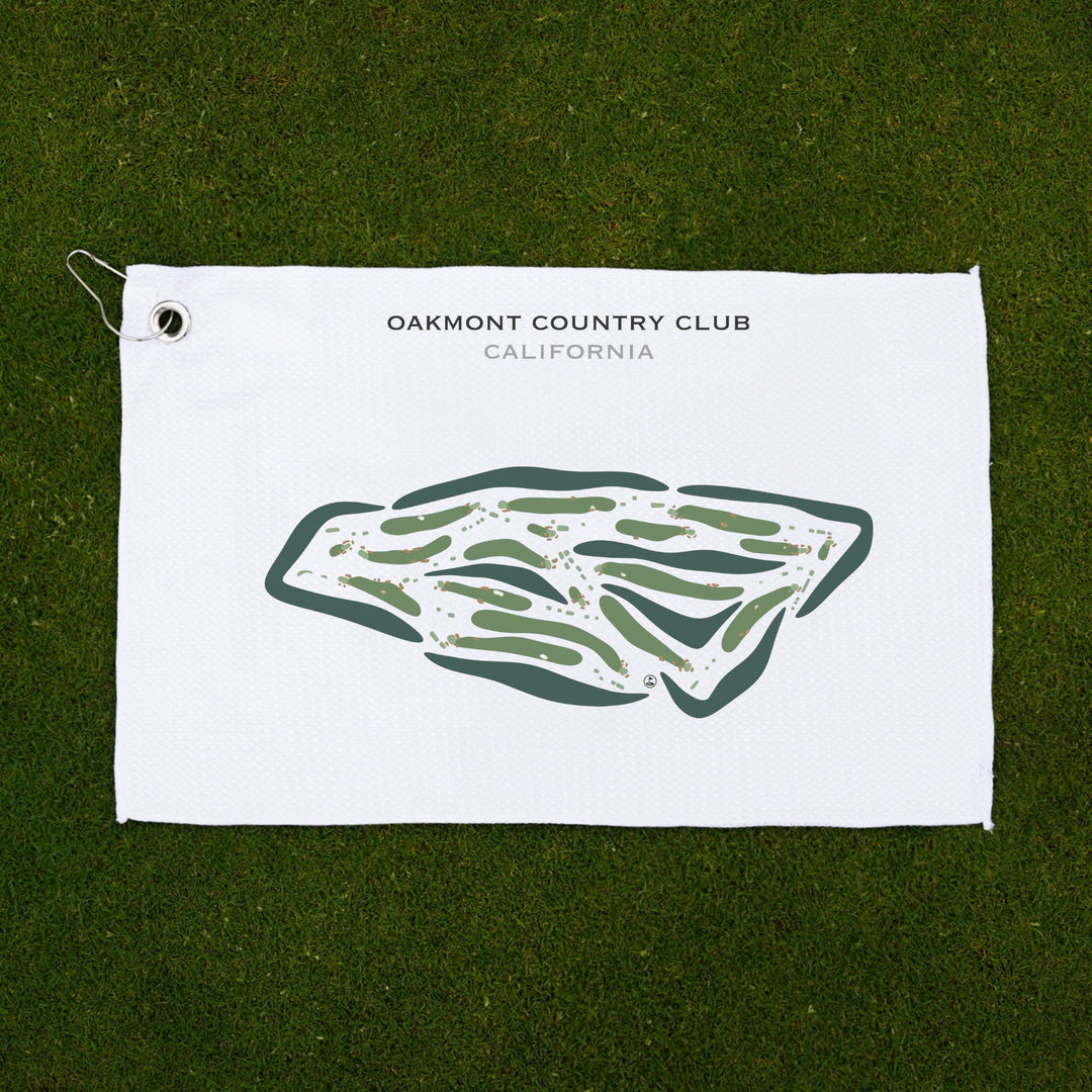 Oakmont Country Club, California - Printed Golf Courses