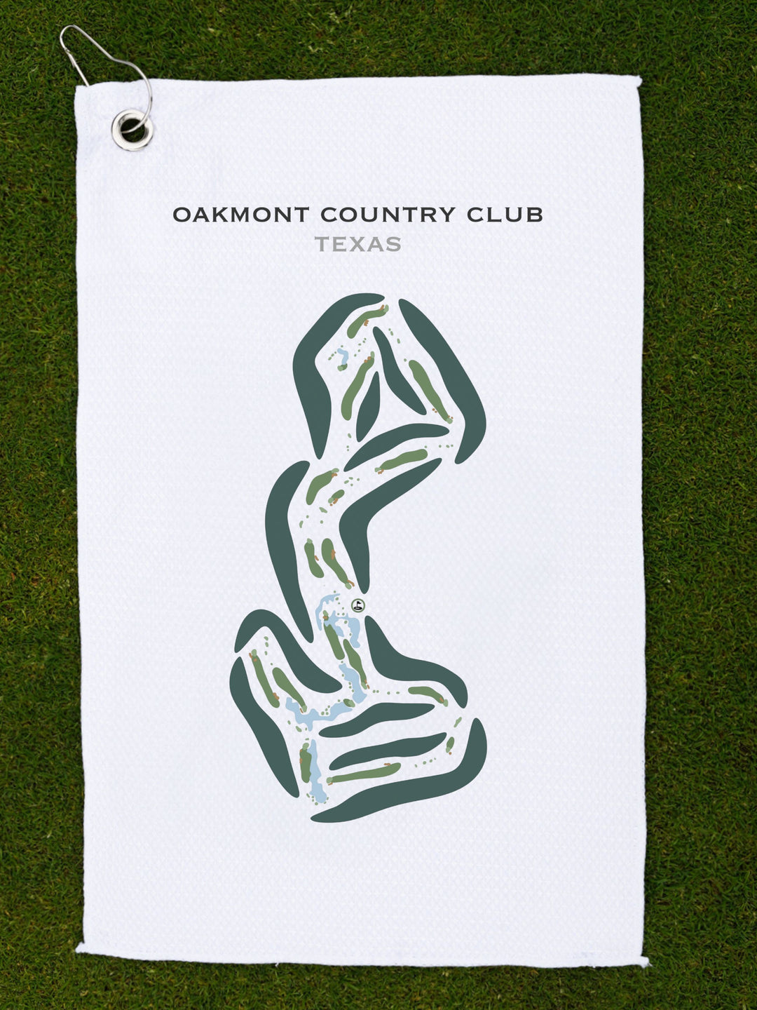 Oakmont Country Club, Texas - Printed Golf Courses