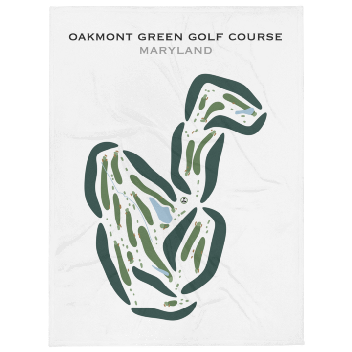 Oakmont Green Golf Course, Maryland - Printed Golf Courses