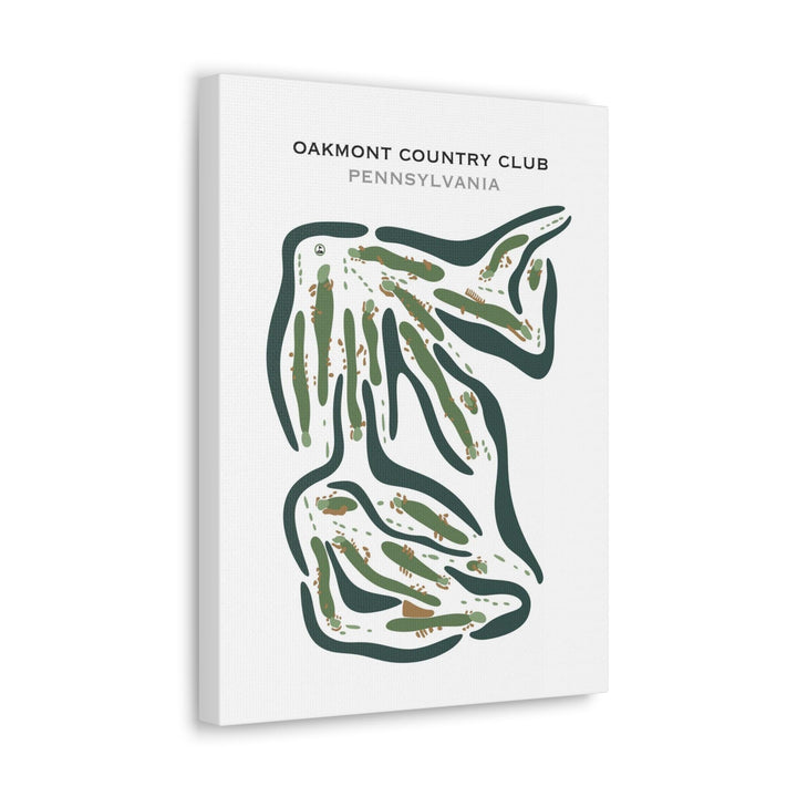 Oakmont Country Club, Pennsylvania - Printed Golf Courses - Golf Course Prints