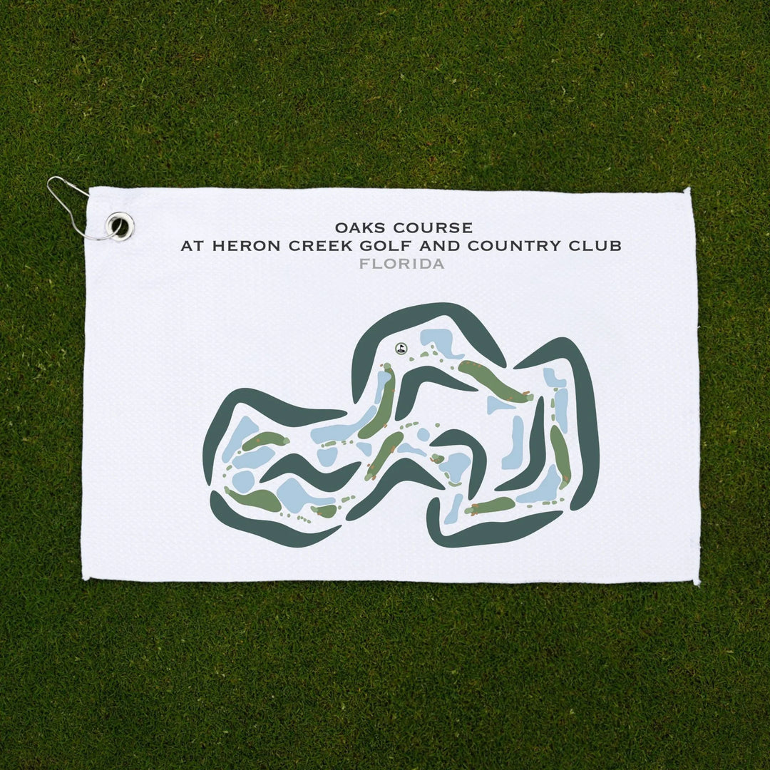 Oaks Course at Heron Creek Golf and Country Club, Florida - Printed Golf Courses