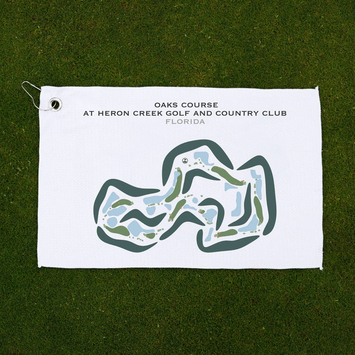 Oaks Course at Heron Creek Golf and Country Club, Florida - Printed Golf Courses