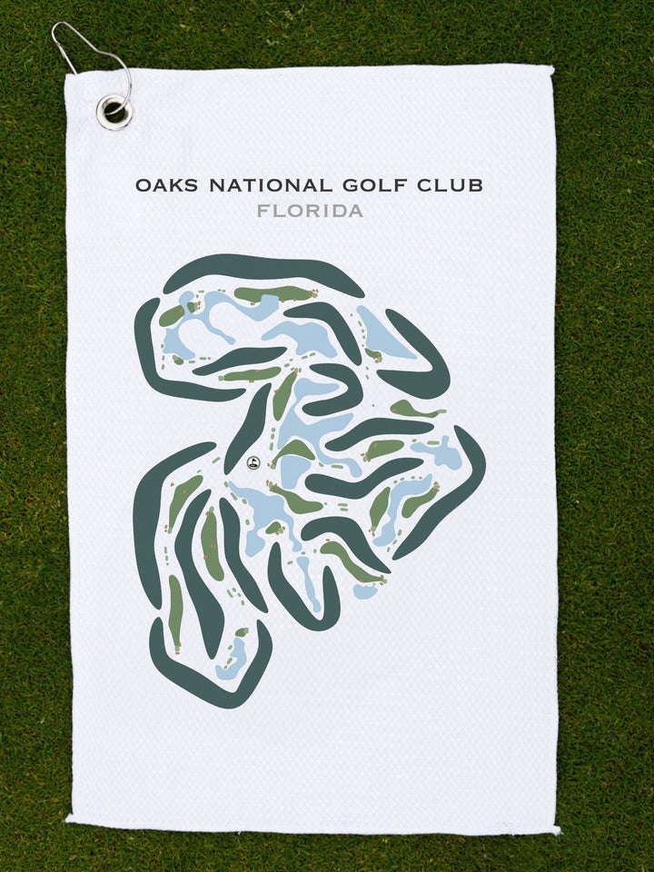 Oaks National Golf Club, Florida - Printed Golf Courses