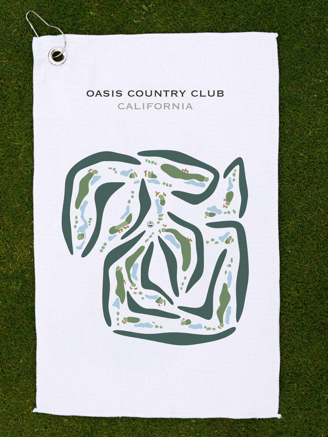 Oasis Country Club, California - Printed Golf Courses