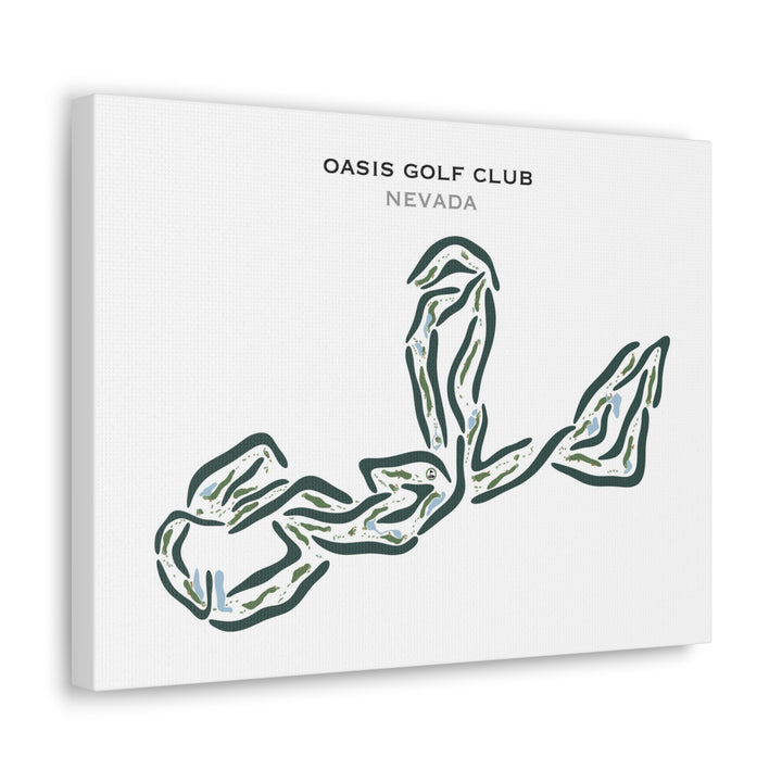 Oasis Golf Club, Nevada - Printed Golf Courses