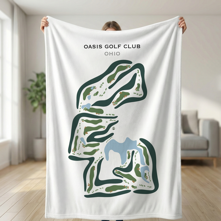 Oasis Golf Club, Ohio - Printed Golf Courses