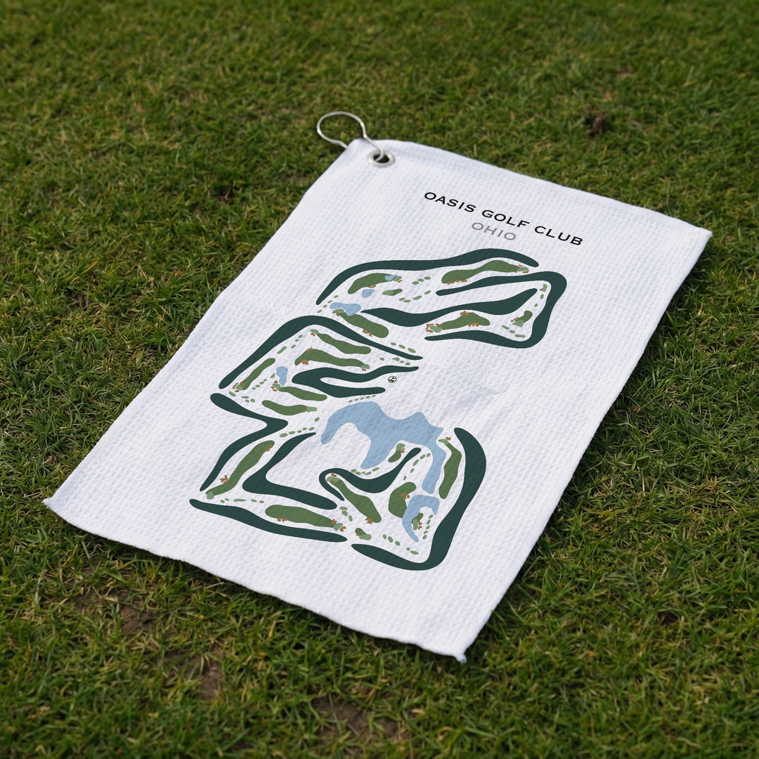 Oasis Golf Club, Ohio - Printed Golf Courses
