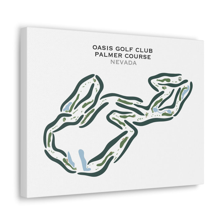 Oasis Golf Club - Palmer Course, Nevada - Printed Golf Courses