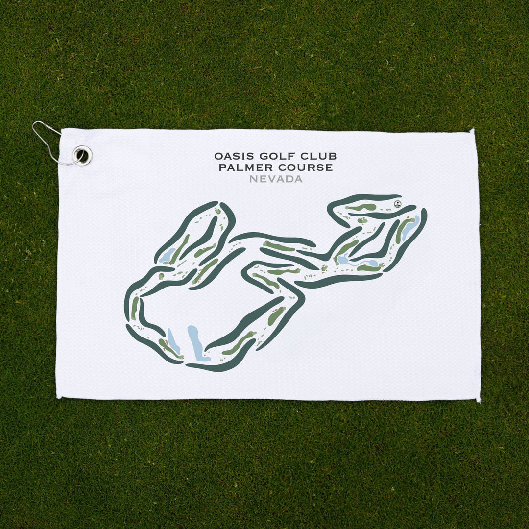 Oasis Golf Club - Palmer Course, Nevada - Printed Golf Courses
