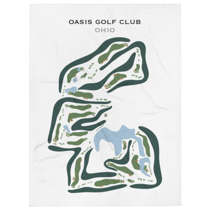 Oasis Golf Club, Ohio - Printed Golf Courses - Golf Course Prints