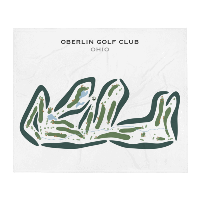 Oberlin Golf Club, Ohio - Printed Golf Courses