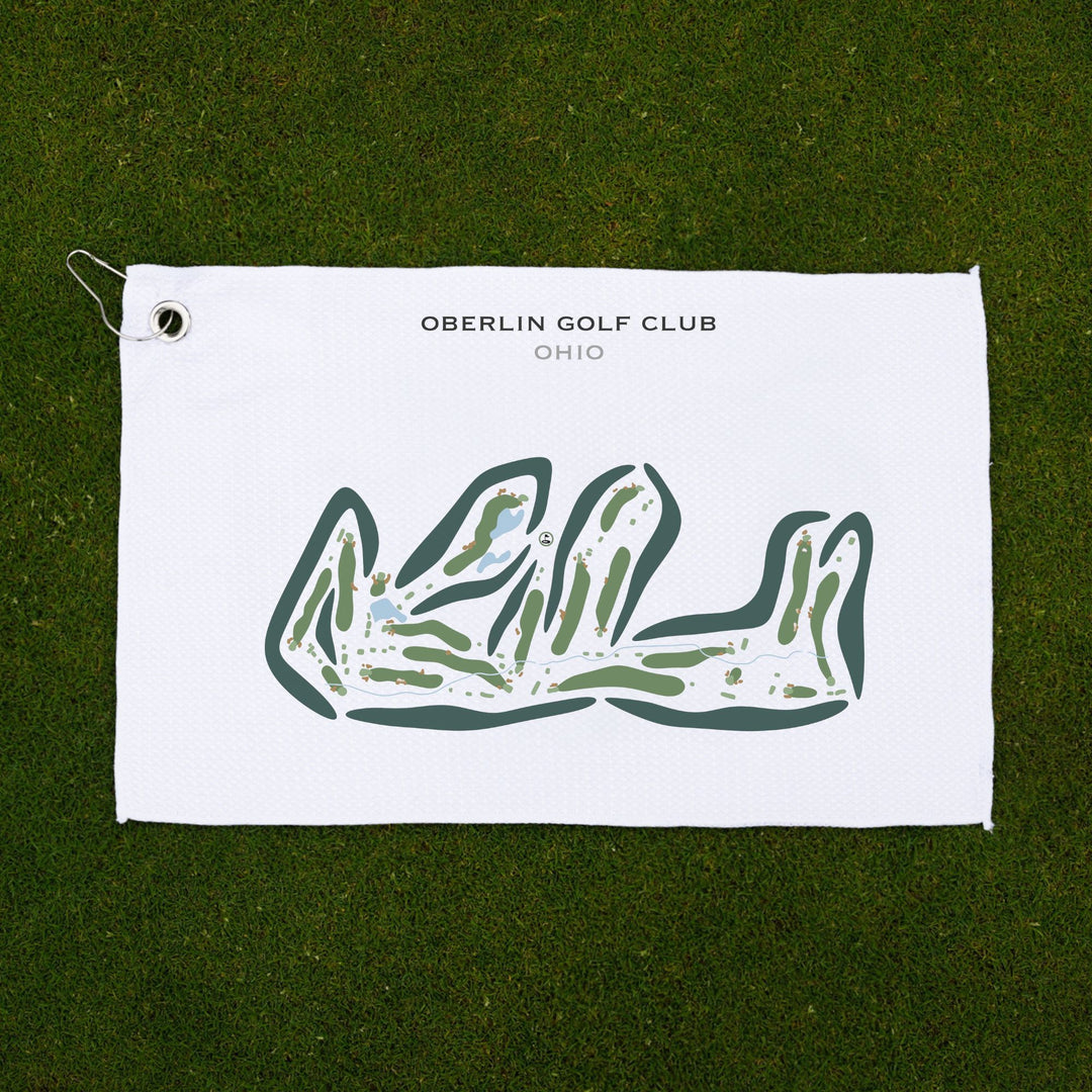 Oberlin Golf Club, Ohio - Printed Golf Courses