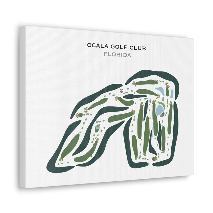 Ocala Golf Club, Florida - Printed Golf Courses