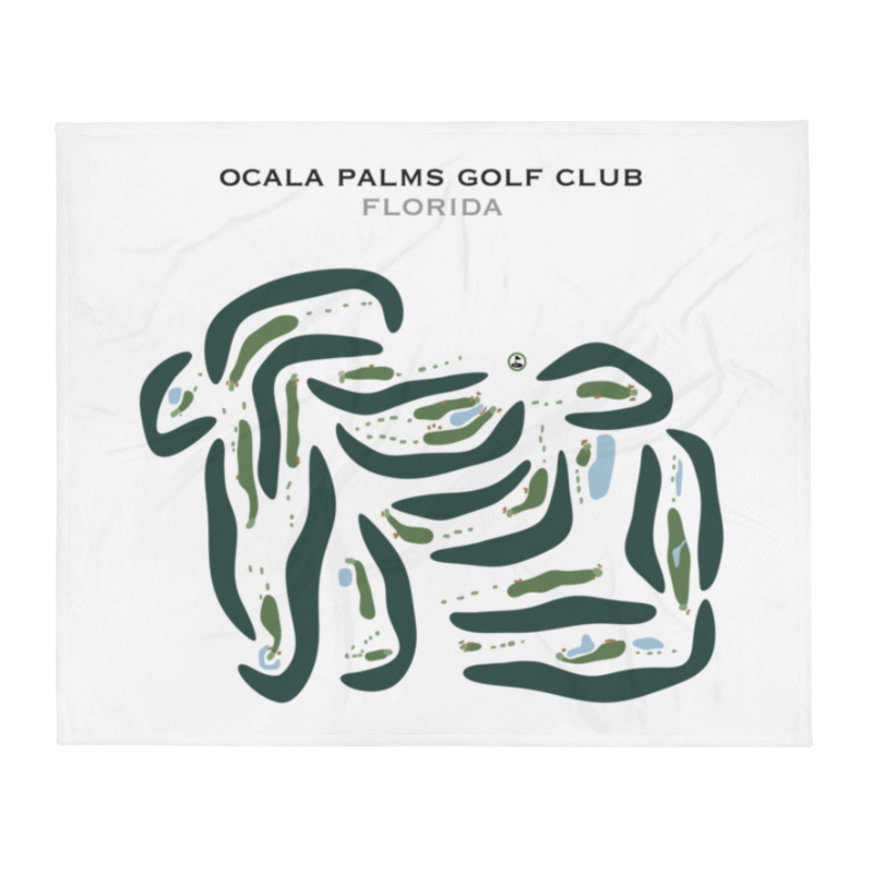 Ocala Palms Golf Club, Florida - Printed Golf Courses