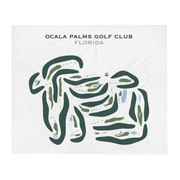 Ocala Palms Golf Club, Florida - Printed Golf Courses