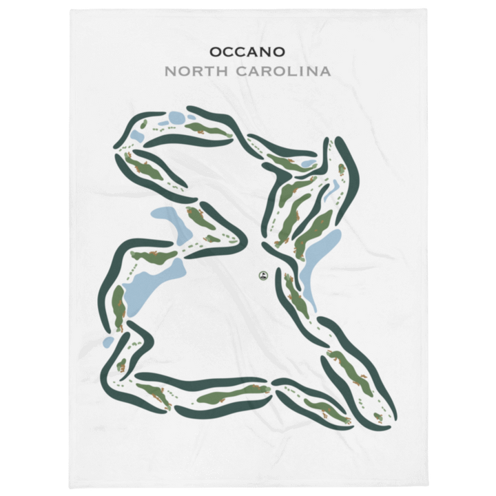 Occano, North Carolina - Printed Golf Courses