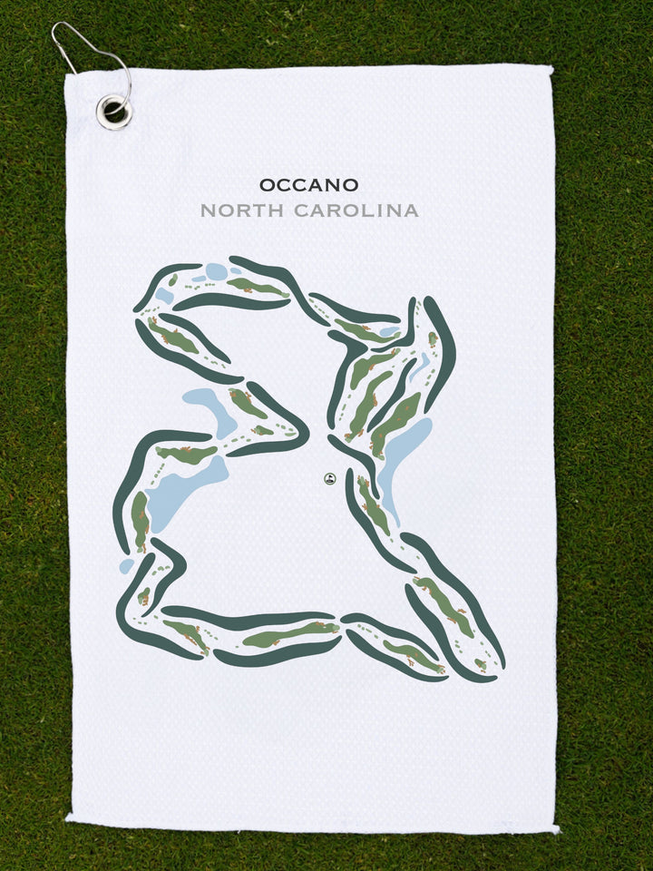 Occano, North Carolina - Printed Golf Courses
