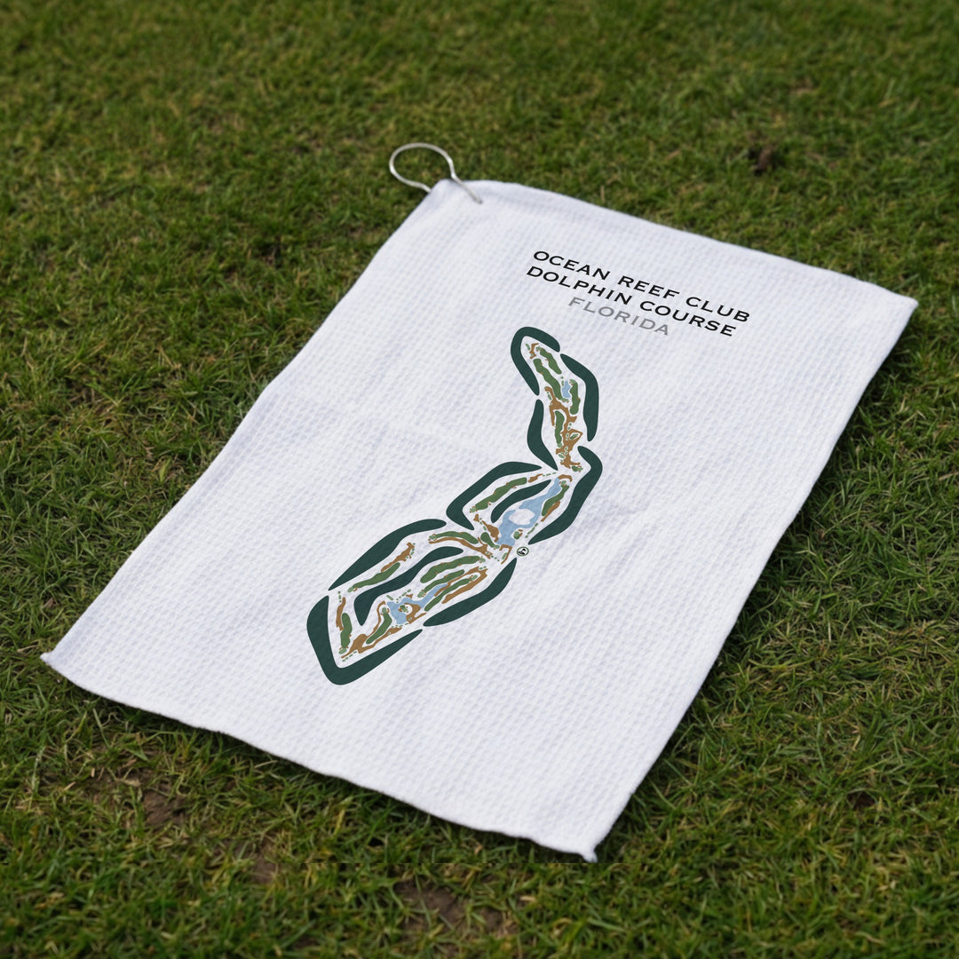 Ocean Reef Club Dolphin Course, Florida - Printed Golf Courses