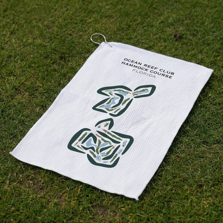 Ocean Reef Club Hammock Course, Florida - Printed Golf Courses