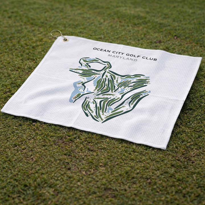 Ocean City Golf Club, Maryland - Printed Golf Courses