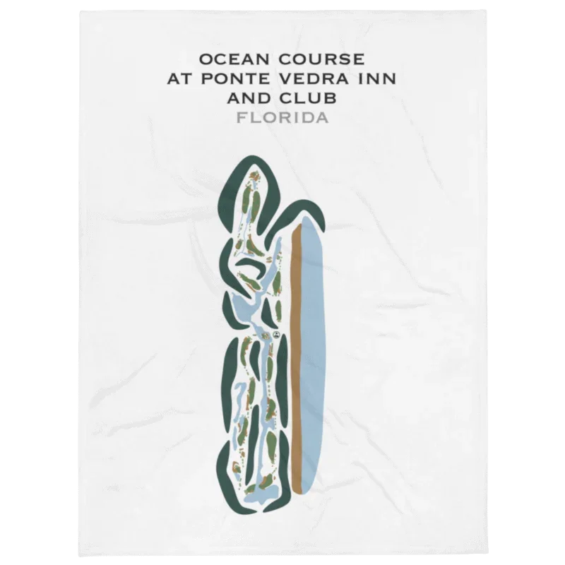 Ocean Course at Ponte Vedra Inn & Club, Florida - Printed Golf Courses