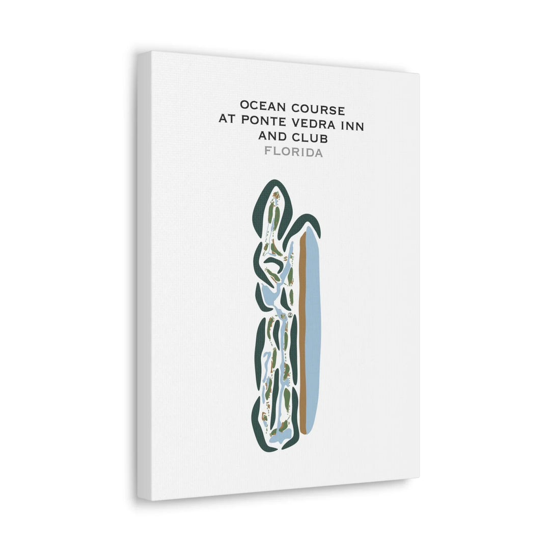 Ocean Course at Ponte Vedra Inn & Club, Florida - Printed Golf Courses