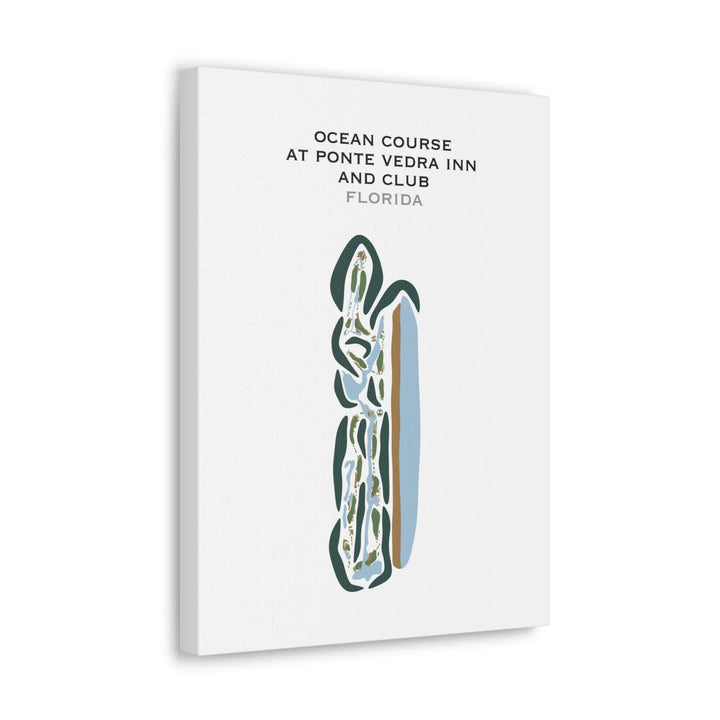 Ocean Course at Ponte Vedra Inn & Club, Florida - Printed Golf Courses