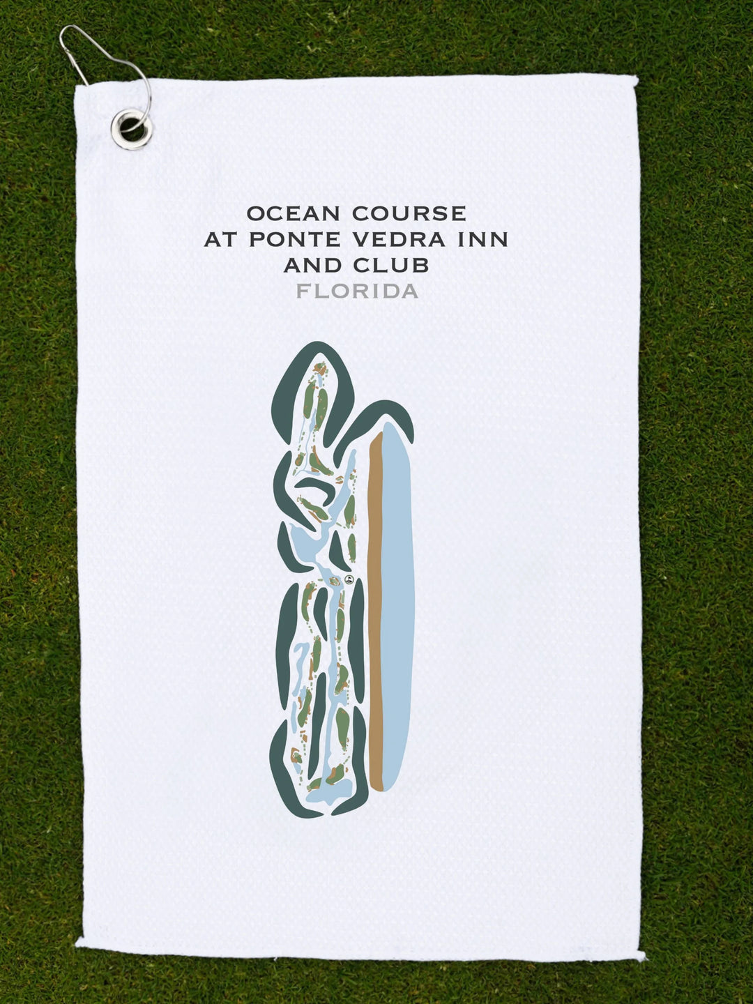 Ocean Course at Ponte Vedra Inn & Club, Florida - Printed Golf Courses