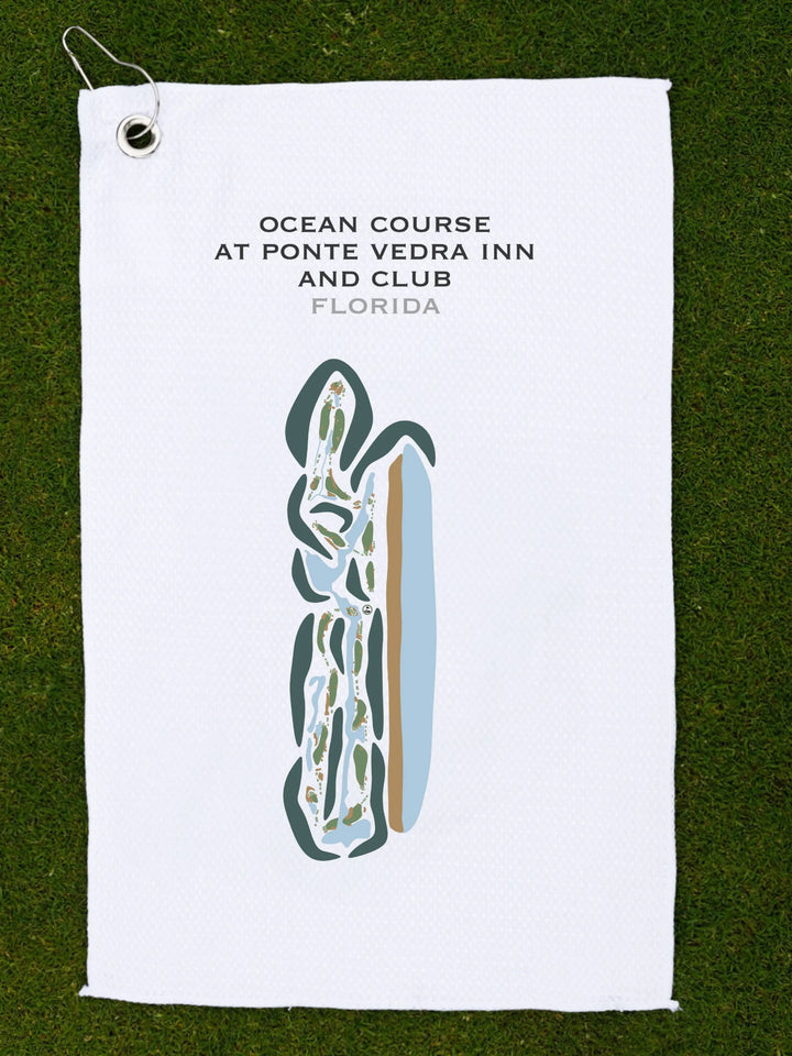 Ocean Course at Ponte Vedra Inn & Club, Florida - Printed Golf Courses