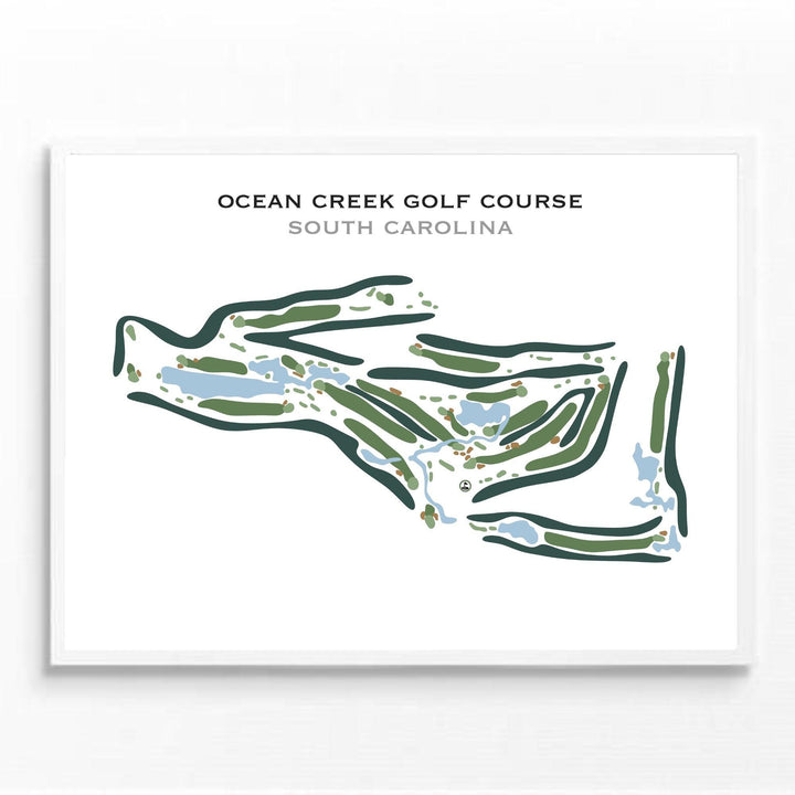 Ocean Creek Golf Course, South Carolina - Golf Course Prints