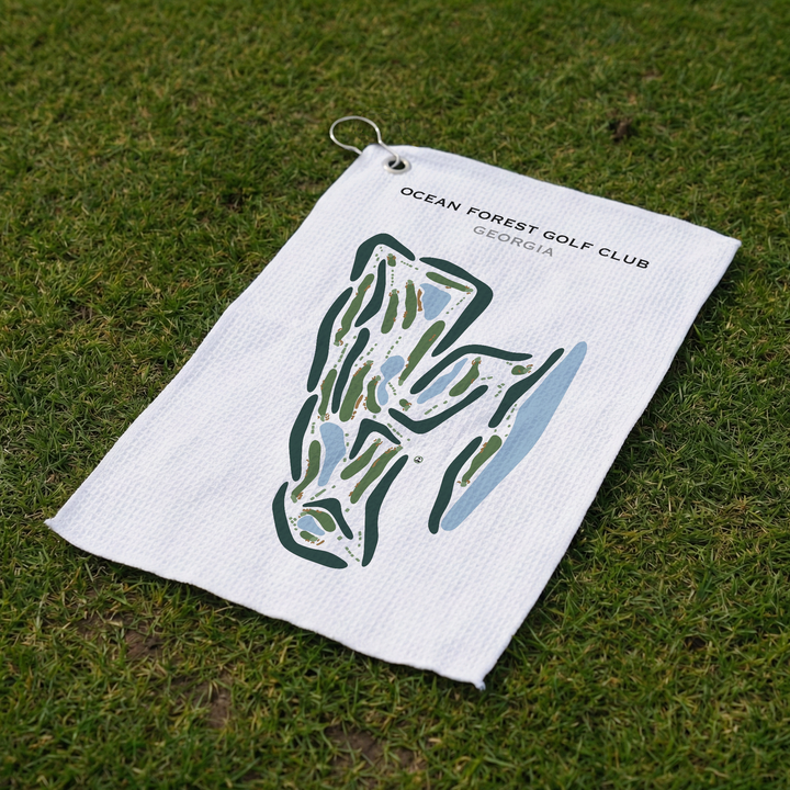 Ocean Forest Golf Club, Georgia - Printed Golf Courses