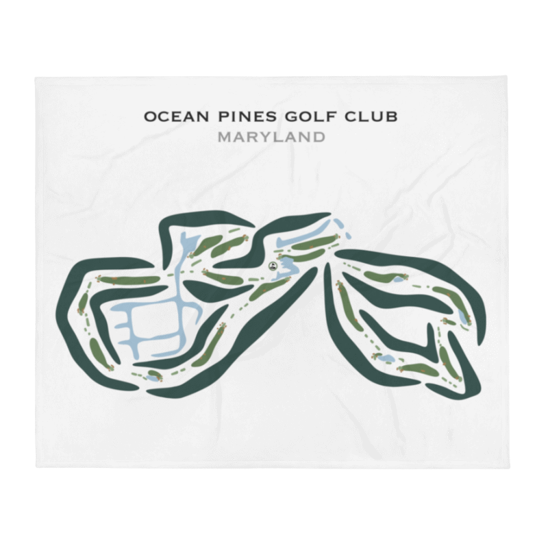 Ocean Pines Golf Club, Maryland - Printed Golf Courses